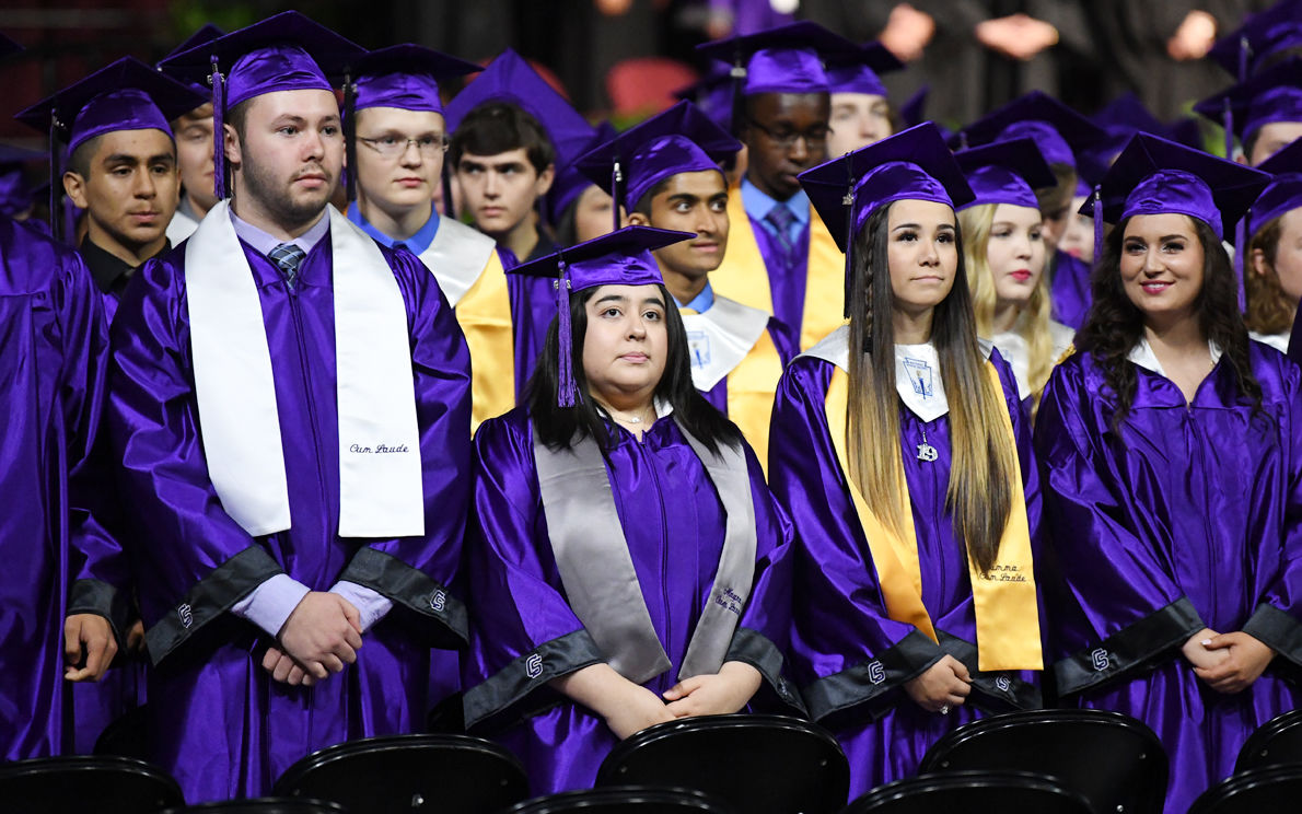 College Station High School graduation